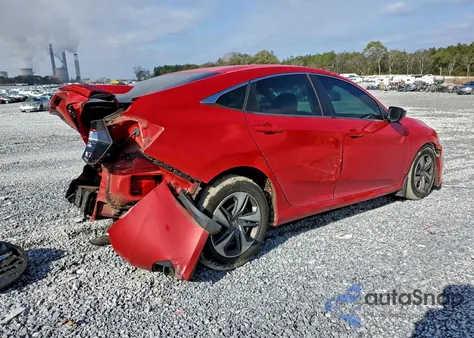 2019 Honda Civic Lx из США, поврежденный, VIN 2HGFC2F66KH563014